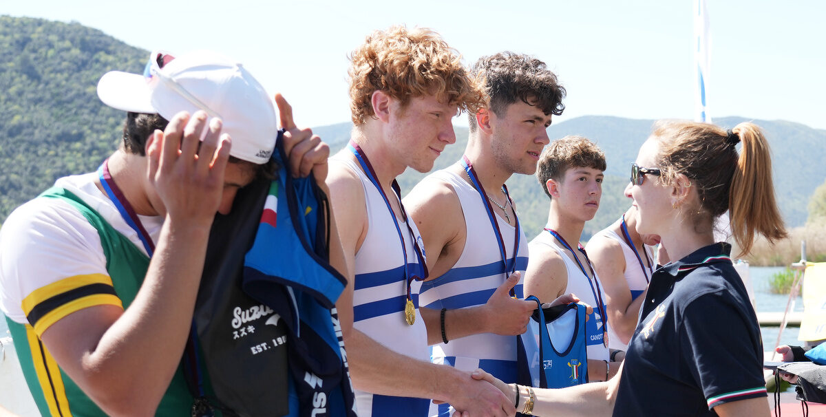 Circolo Canottieri Saturnia Blasig e Mitrovic conquistano Piediluco: pass per Europei e Mondiali Under 19